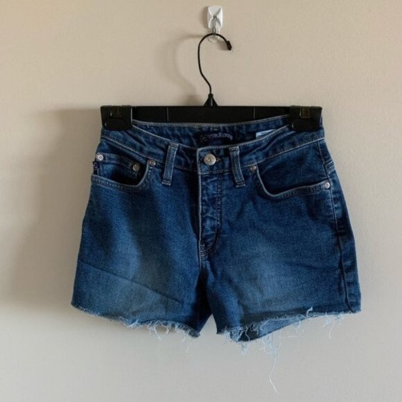 Vintage Cut Off Denim Shorts High Waisted - Picture 2 of 5